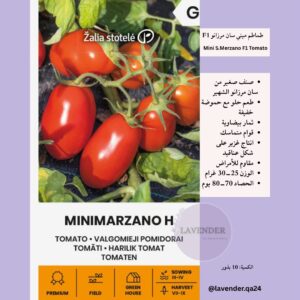 طماطم ميني سان مرزانو F1- Mini S.Merzano F1 Tomato