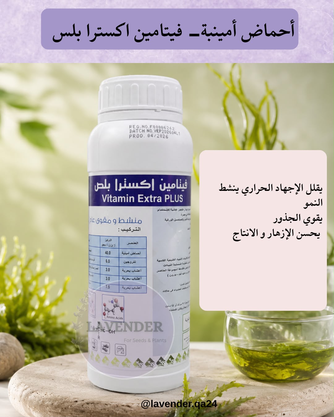 اجامين( احماض امينية اكسترا) - Vitamin Extra Plus
